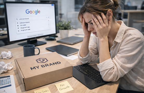 No hay presencia en internet